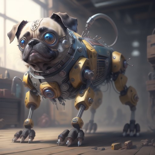 Pug robot best sale